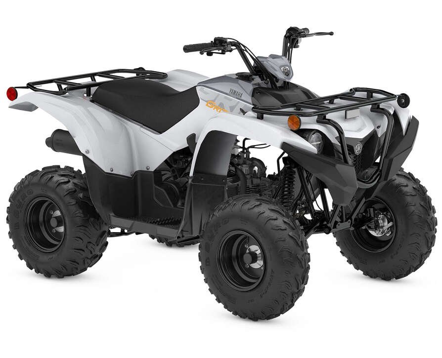 2024 Yamaha GRIZZLY 90 White/Armour Grey