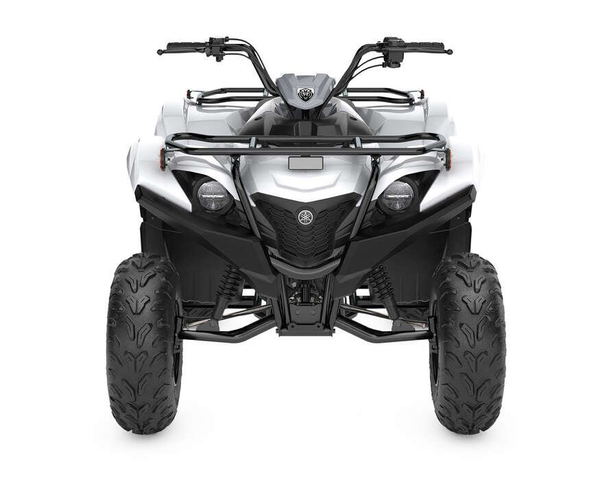 2024 Yamaha GRIZZLY 90 White/Armour Grey