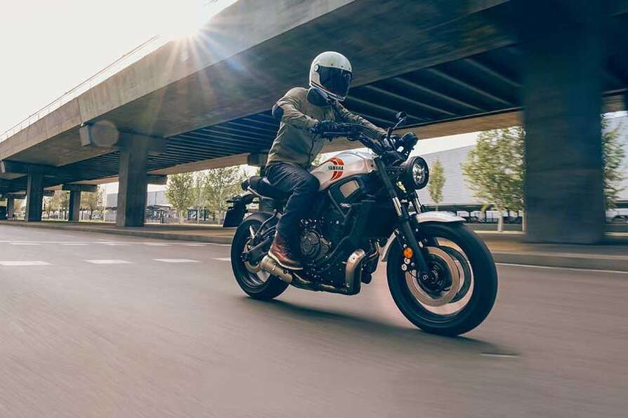 2024 Yamaha XSR700 Team Yamaha Blue