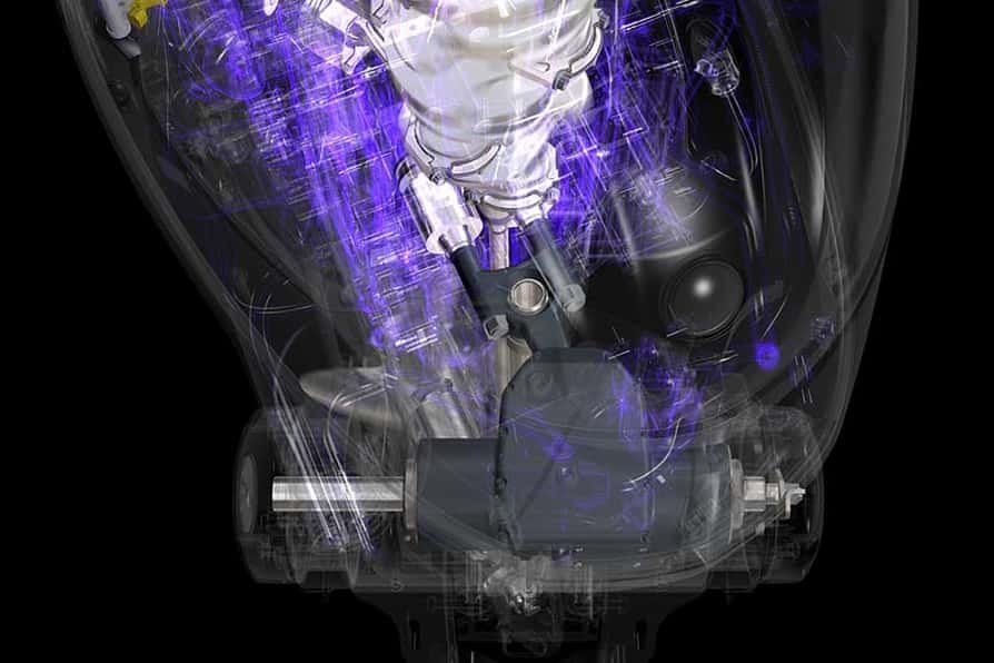 2025 Yamaha F250 Grey