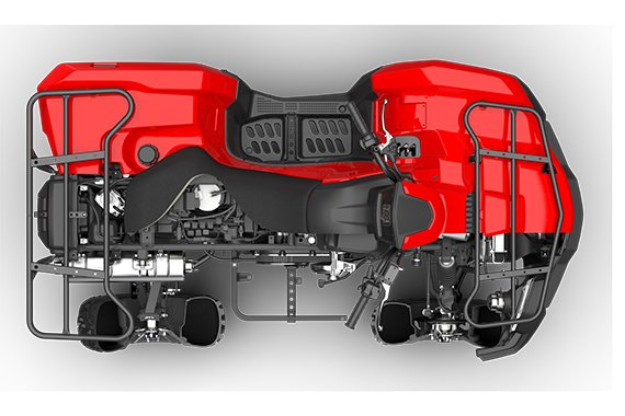 2023 Suzuki KingQuad 500XPZ Cast Carbon, Black Mag Wheels