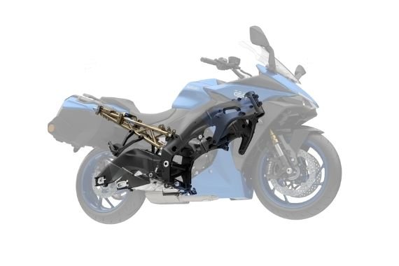 2024 Suzuki GSX S1000GTA Glass Sparkle Black