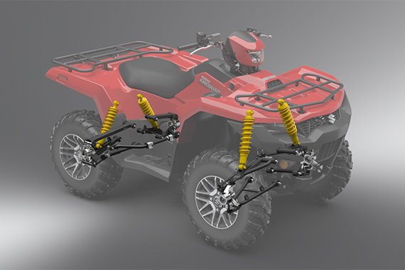 2024 Suzuki KingQuad 500XPZ Cast Carbon