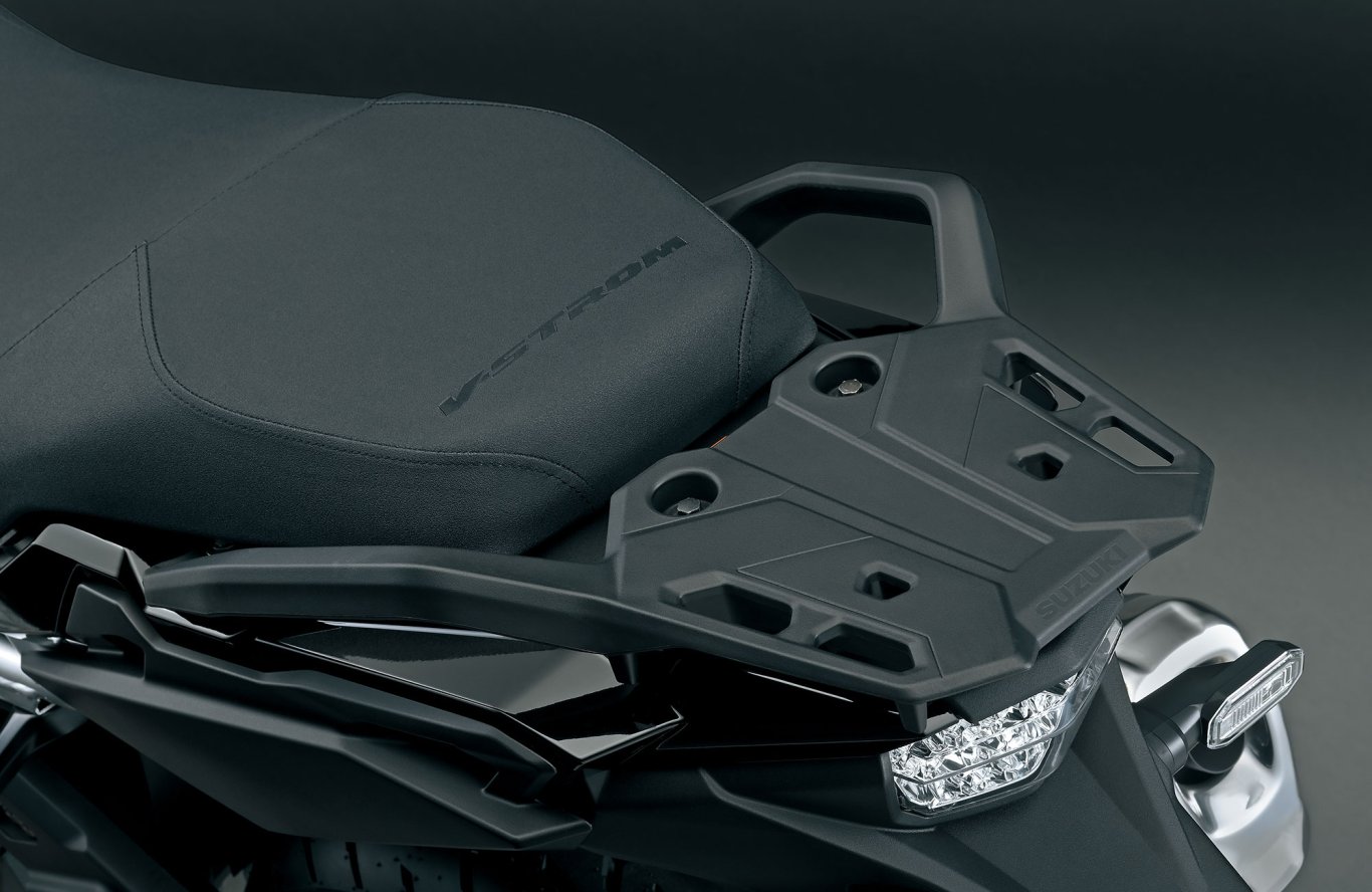 2026 Suzuki V STROM 800 Touring Candy Daring Red