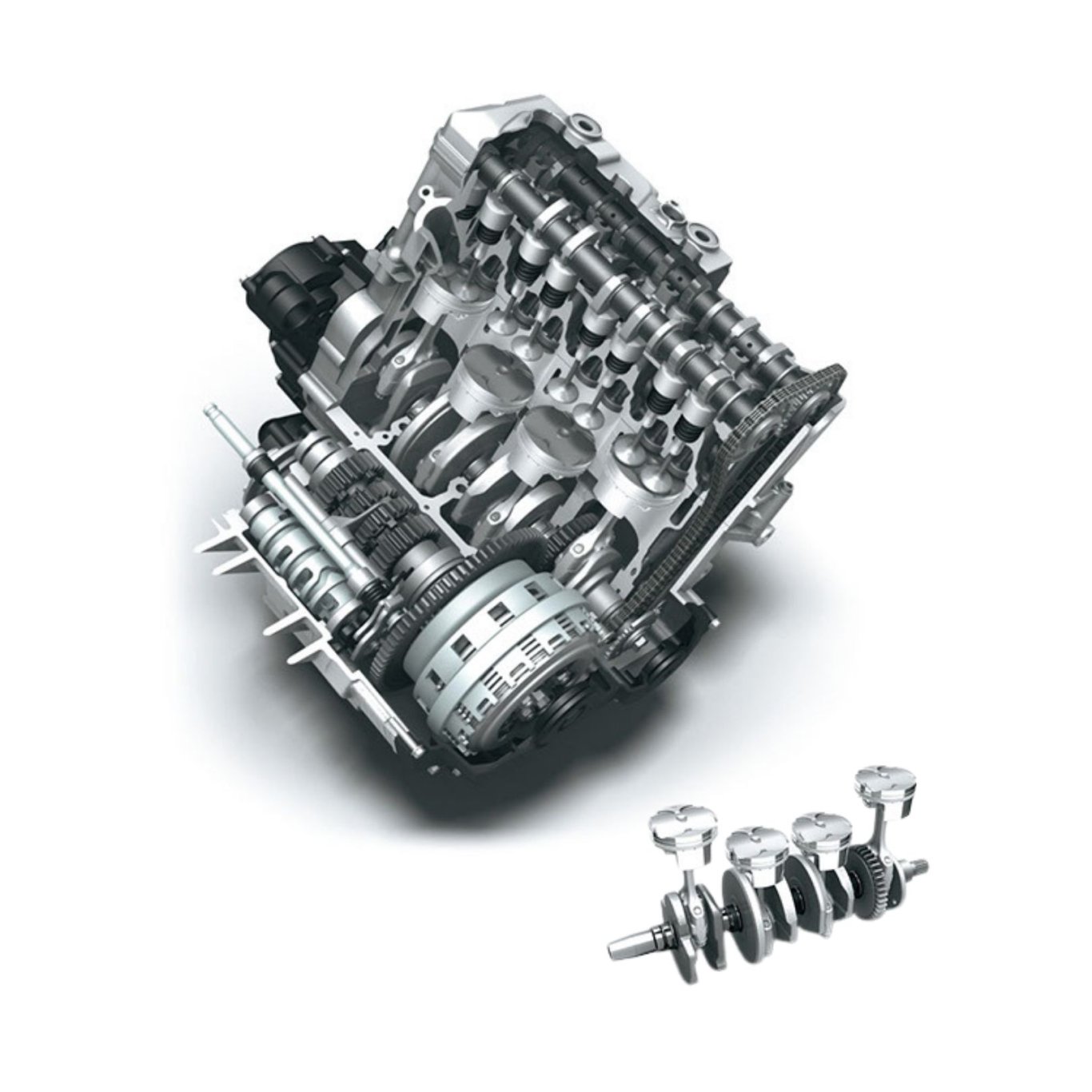 2026 Suzuki GSX R750 Pearl Vigor Blue / Metallic Mat Sword Silver