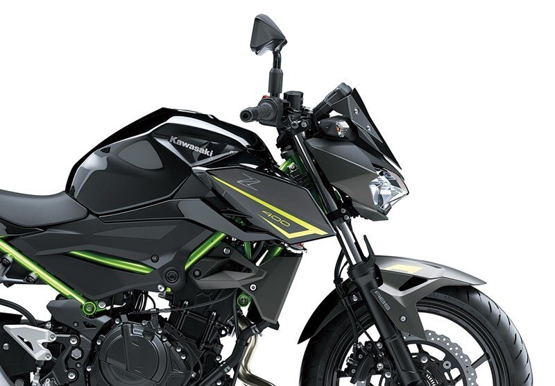 2023 Kawasaki Z400 METALLIC SPARK BLACK / METALLIC MATTE GRAPHENE