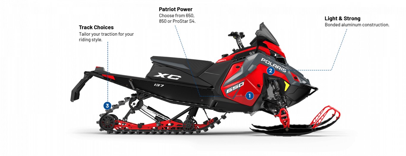 2024 Polaris INDY XC 129 850