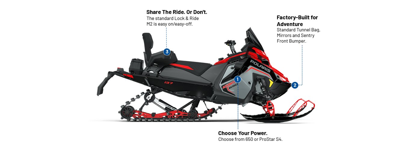 2025 Polaris PROSTAR S4 INDY ADVENTURE 137