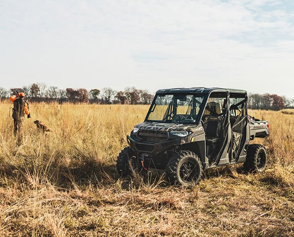 2025 Polaris RANGER CREW XP 1000 PREMIUM 6 SEAT SUNSET RED