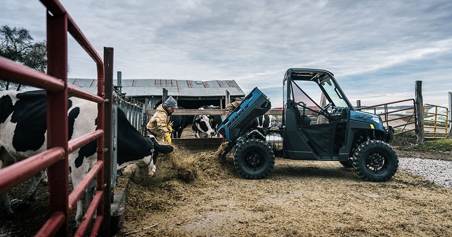 2025 Polaris RANGER CREW XP 1000 PREMIUM 6 SEAT SUNSET RED