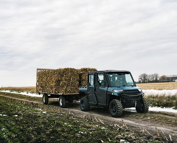 2025 Polaris RANGER CREW XP 1000 NORTHSTAR EDITION ULTIMATE 6 SEAT SUNSET RED