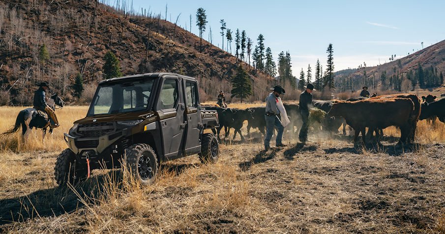 2025 Polaris RANGER CREW XP 1000 TEXAS EDITION BRONZE PEARL METALLIC
