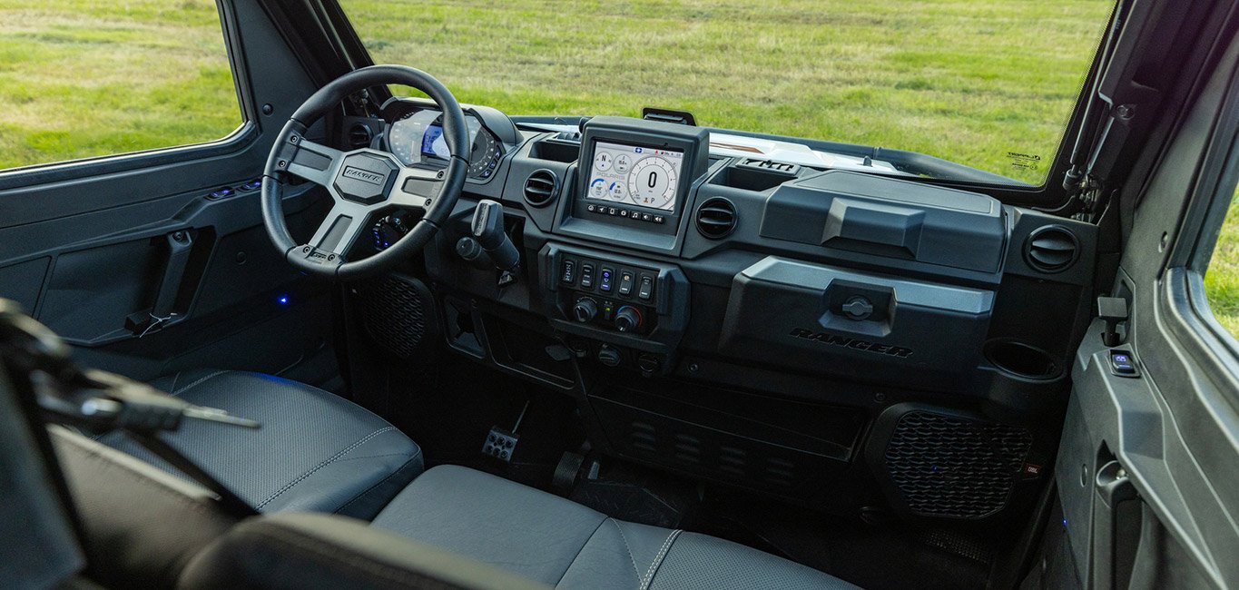 2025 Polaris RANGER XP 1000 NorthStar Trail Boss Edition 3 Seat White Crystal