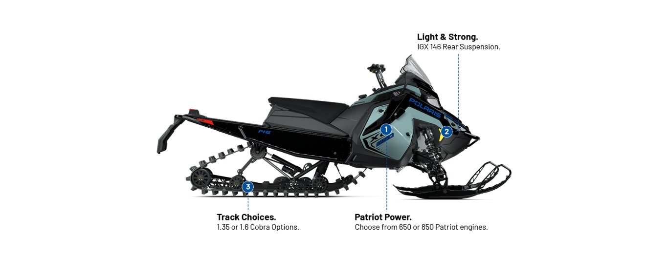 2026 Polaris Patriot 850 Switchback XC 146