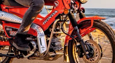 2025 Honda Trail 125 Standard Pearl Smoky Grey