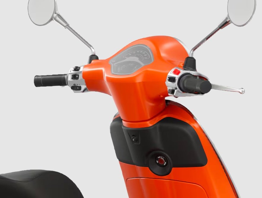 2025 Vespa Primavera 50 Blu Energico Glossy