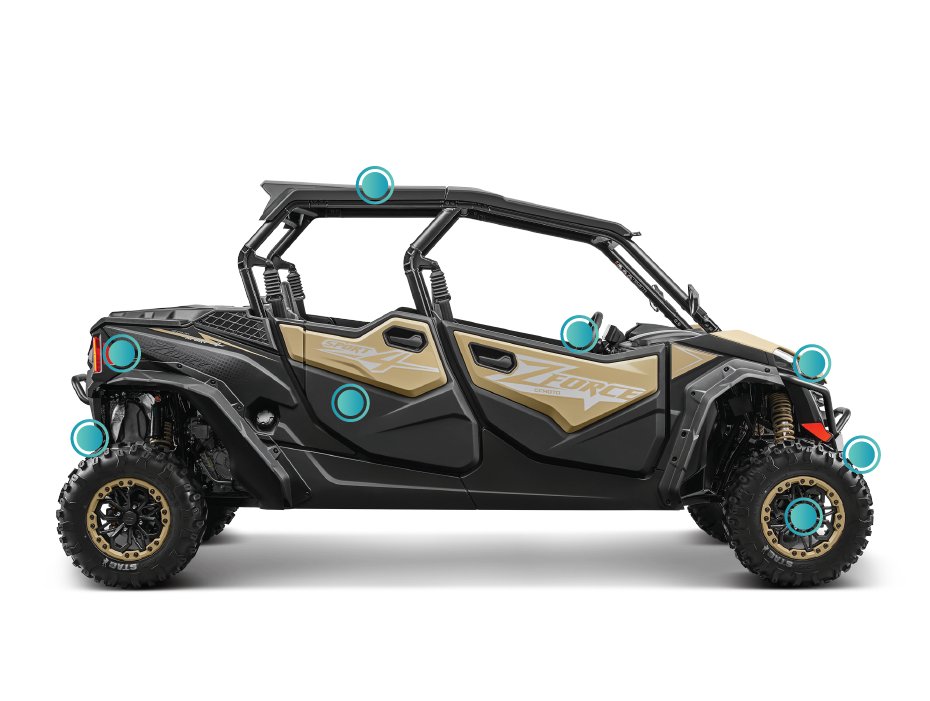 2024 CFMOTO ZFORCE 950 SPORT 4 Desert Tan