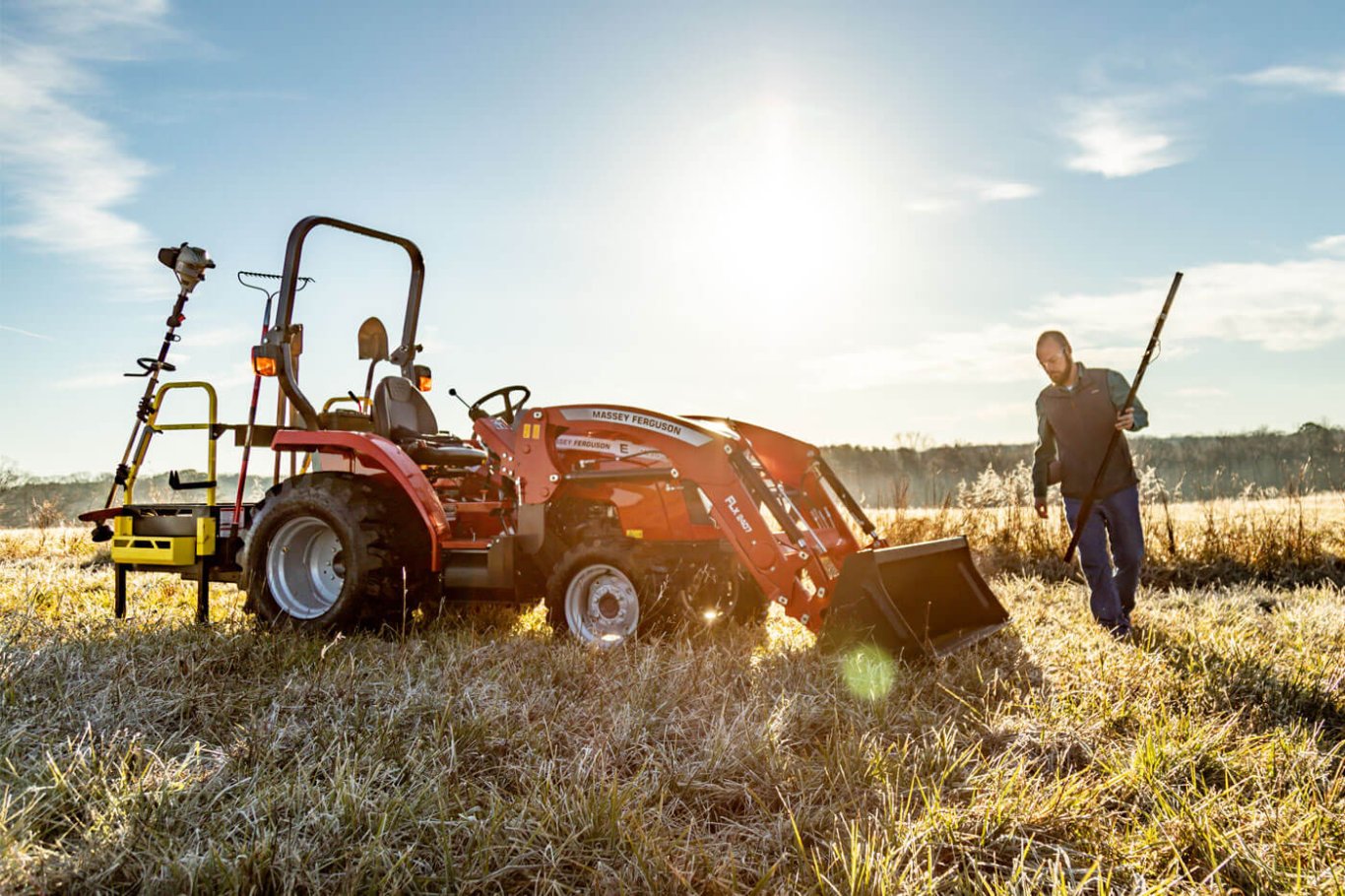 Massey Ferguson MF 1800 E Compact Tractor