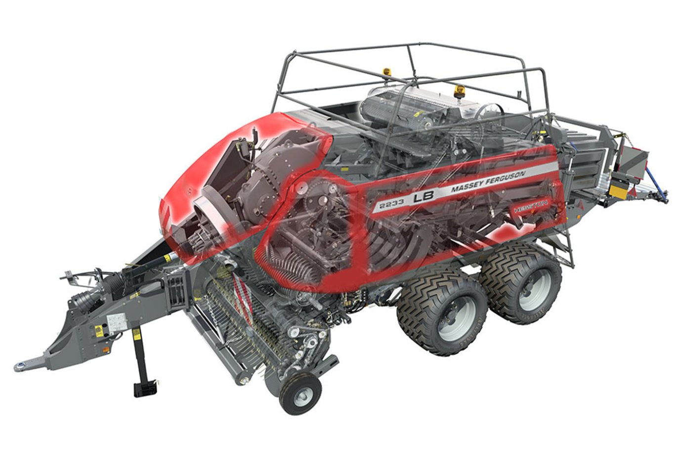 Massey Ferguson MF LB2200 Large Square Baler