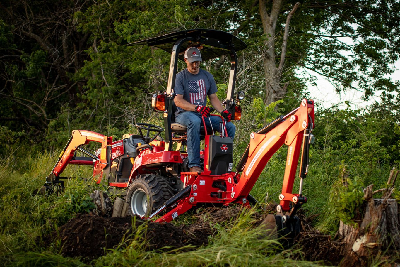 Massey Ferguson MF Compact Loaders and Backhoes