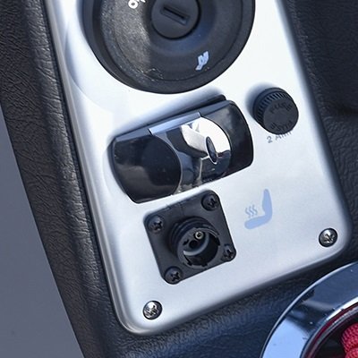 2025 Princecraft Platinum 220 Platinum gris métallisé (accent rouge)