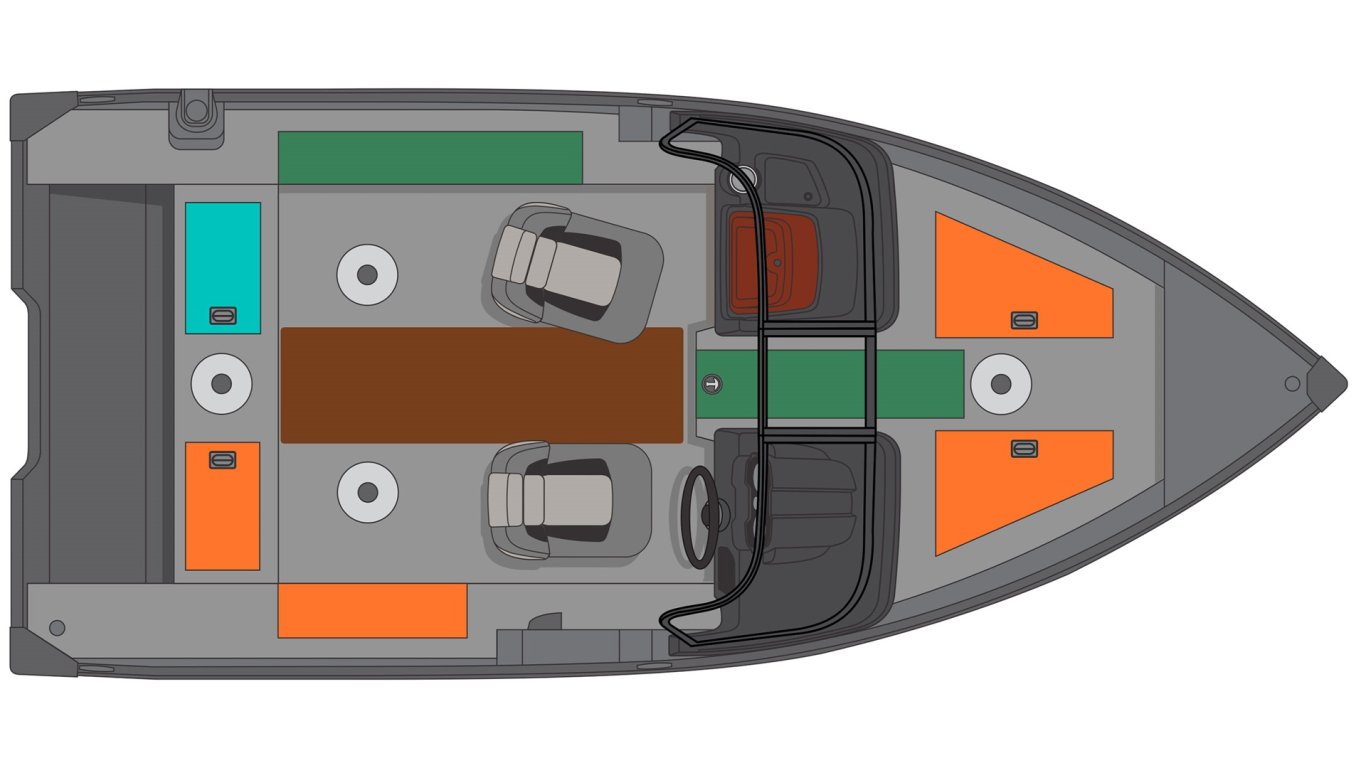 2025 Princecraft Hudson® 166 WS Bleu sans édition