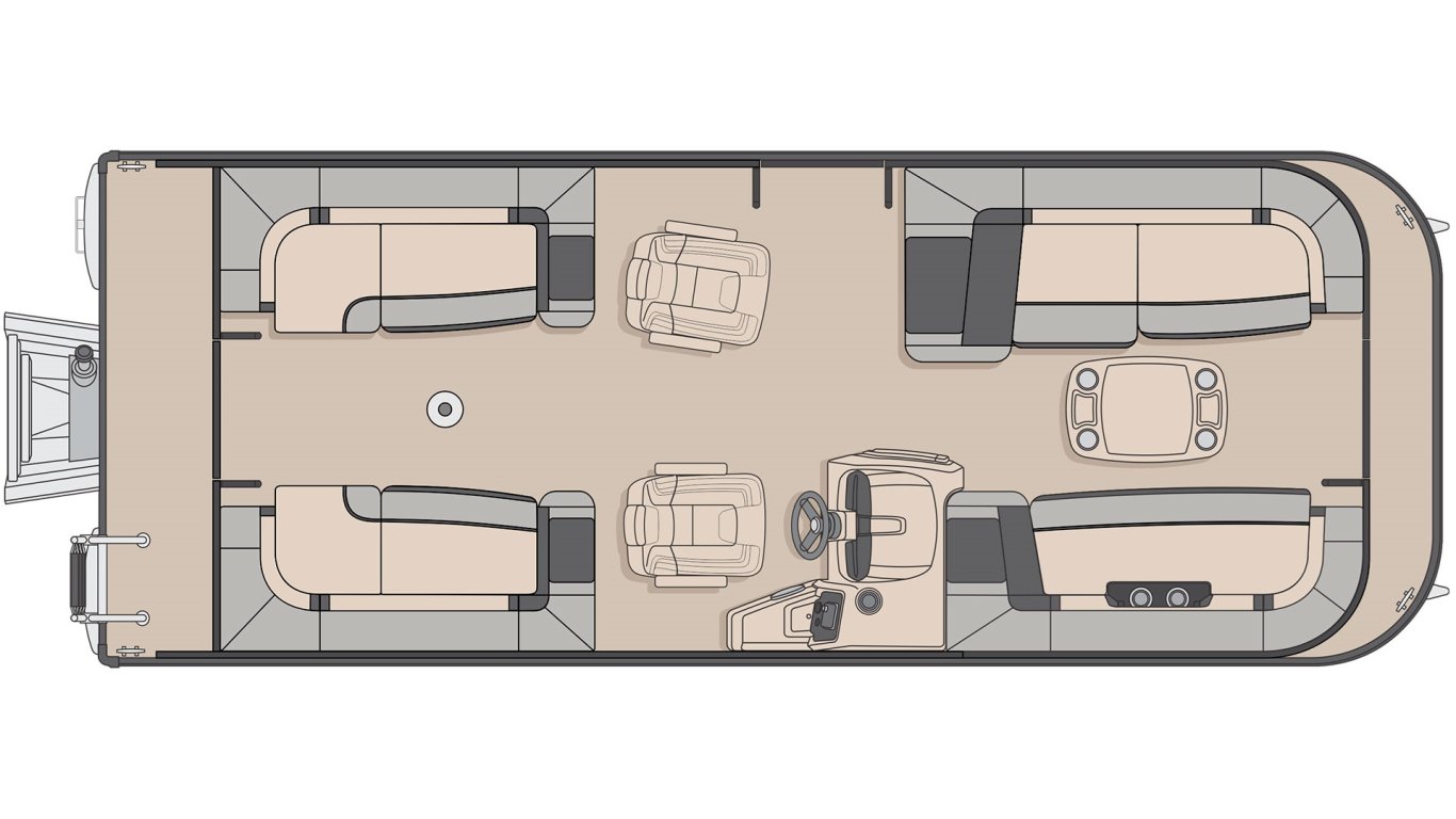 2025 Princecraft Quorum 23 XT Classic blue Without edition