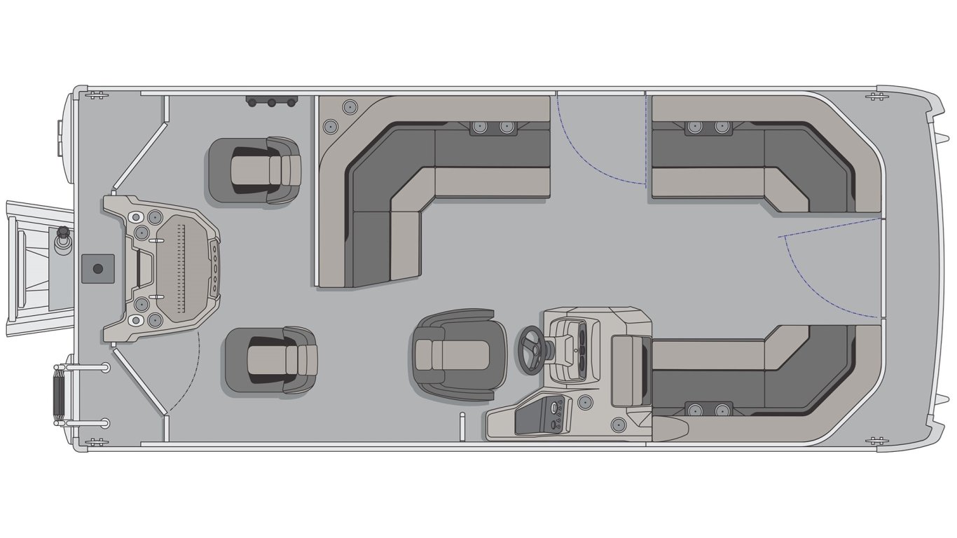 2025 Princecraft Sportfisher 21 2RS Miami harbour Onyx White Edition