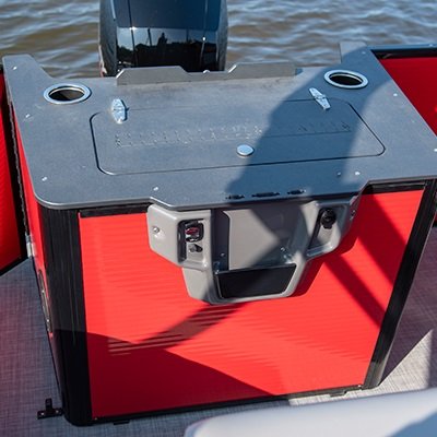 2025 Princecraft Sportfisher LX 25 2RS Ruby red Elegance Edition (excluding grey metallic accent)