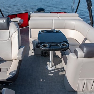 2025 Princecraft Sportfisher LX 25 2RS Ruby red Elegance Edition (excluding grey metallic accent)