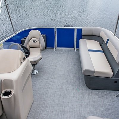 2025 Princecraft Jazz 21 2S Classic blue Grey metallic graphic package