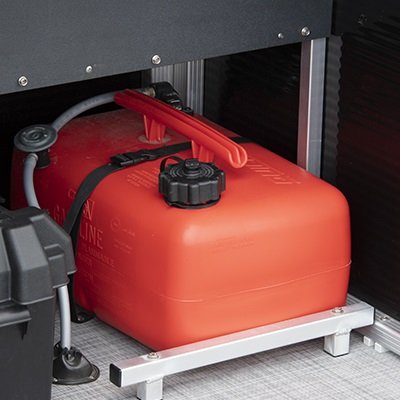 2025 Princecraft Jazz 14 2RS Classic blue Grey metallic graphic package