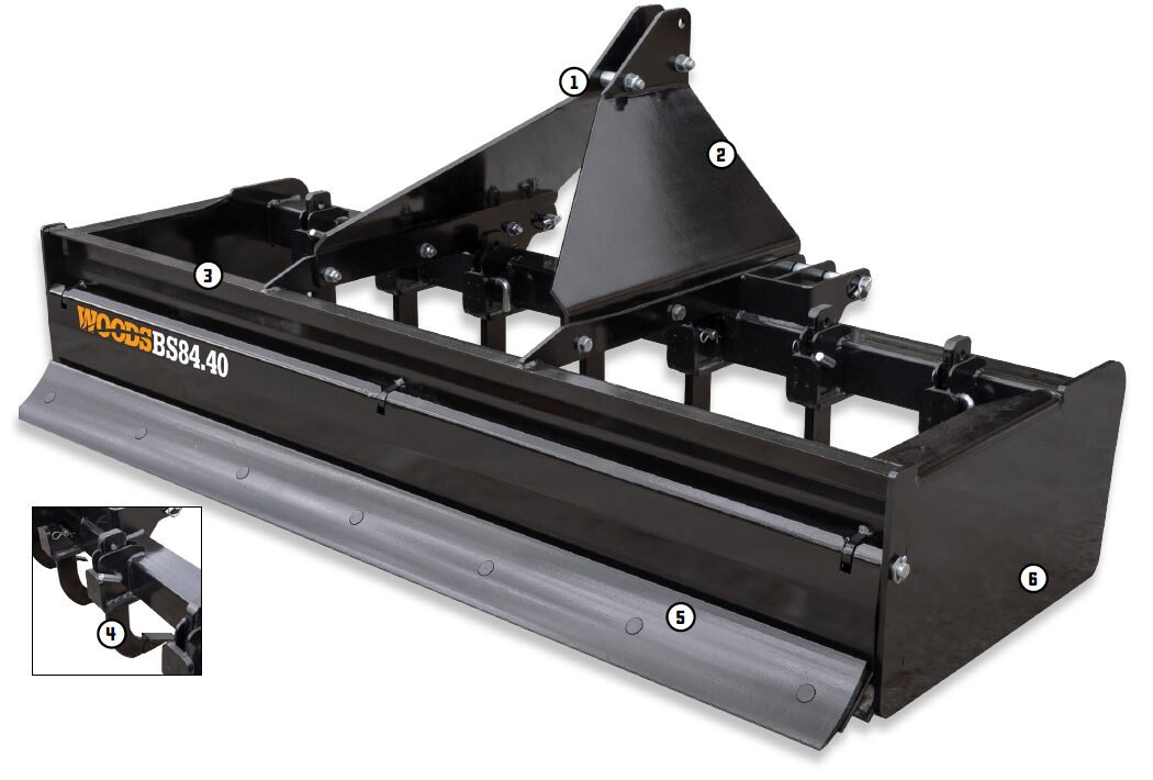 Woods Box Scrapers BS84.40