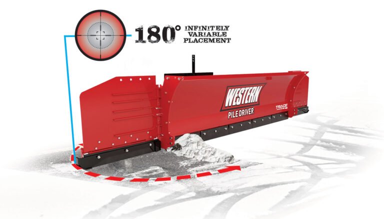 Westernplow PILE DRIVER™ XL TRACE™ Edge Technology 12' x 30