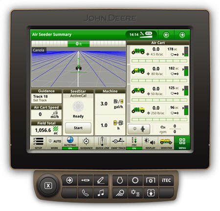 John Deere N536C Air Drill Central Commodity System (CCS™)