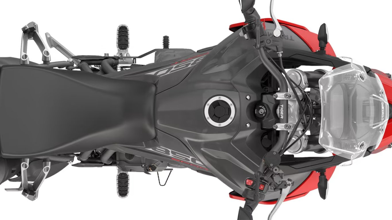 2025 Triumph Tiger 850 Sport Roulette Green / Jet Black