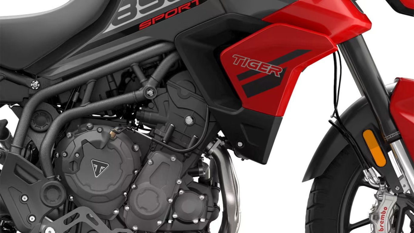 2025 Triumph Tiger 850 Sport Roulette Green / Jet Black