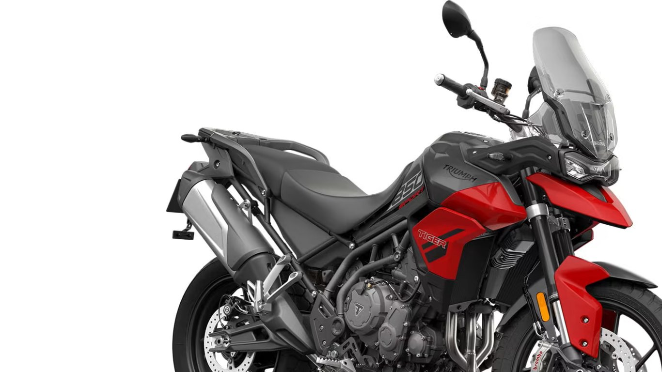 2025 Triumph Tiger 850 Sport Roulette Green / Jet Black