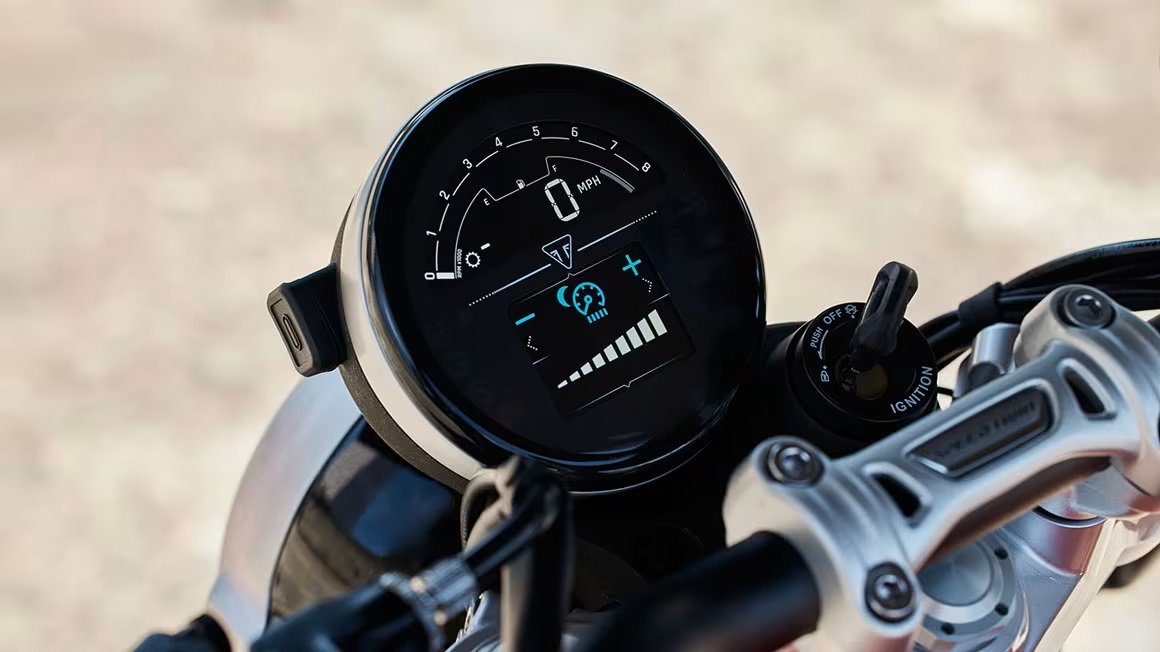 2025 Triumph ALL NEW SPEED TWIN 1200 RS Baja Orange / Sapphire Black ALL NEW CLASSIC HOT ROD