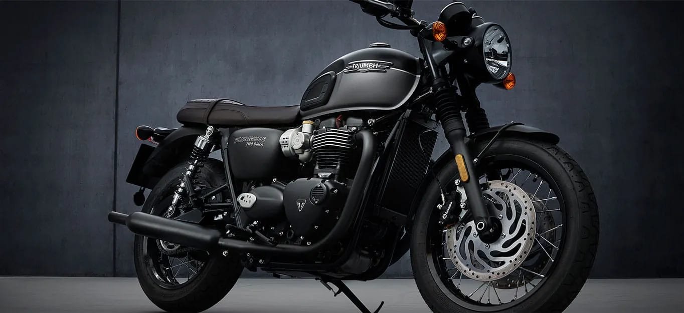 2025 Triumph BONNEVILLE T120 BLACK JET BLACK