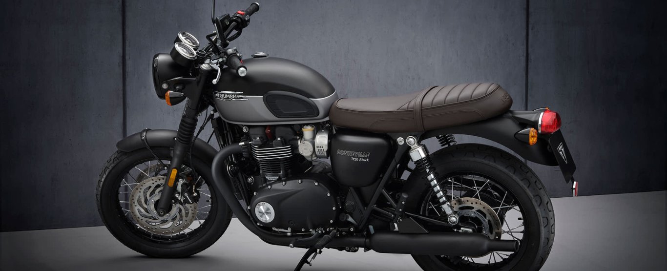 2025 Triumph BONNEVILLE T120 BLACK JET BLACK
