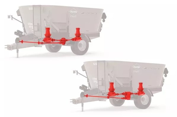 Kuhn VT 244 TRAILER (FRONT|SIDE)