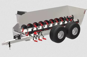 Kuhn SLC 126 10 BOLT TRAILER