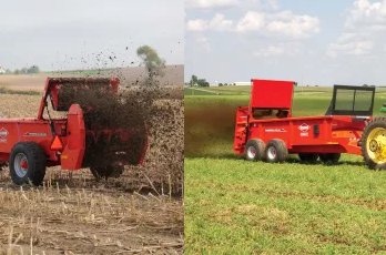 Kuhn PS 242 TRAILER HORIZONTAL/VERTICAL/SPINNER