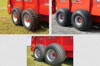 Kuhn PS 260 TRAILER HORIZONTAL/VERTICAL/SPINNER