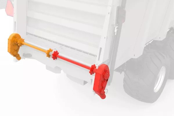 Kuhn PXL 1100 TRAILER HORIZONTAL/VERTICAL/SPINNER