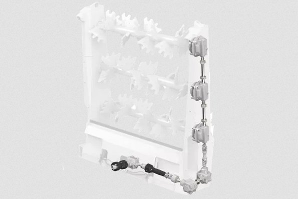 Kuhn PXL 1100 TRAILER HORIZONTAL/VERTICAL/SPINNER