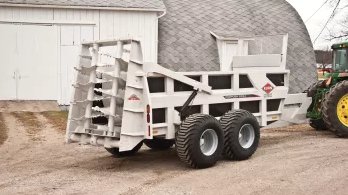 Kuhn 2044 TRAILER HORIZONTAL/VERTICAL