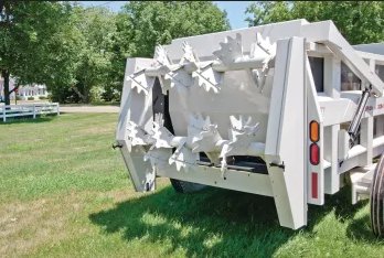 Kuhn 2044 TRAILER HORIZONTAL/VERTICAL