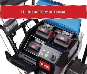 Toro 26 (66 cm) 60V MAX* (2 x 7.5 ah) Electric Battery Power Max® e26 HA Two Stage Snow Blower (39926)
